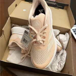 Adidas Women's Peach Athletic Sneakers